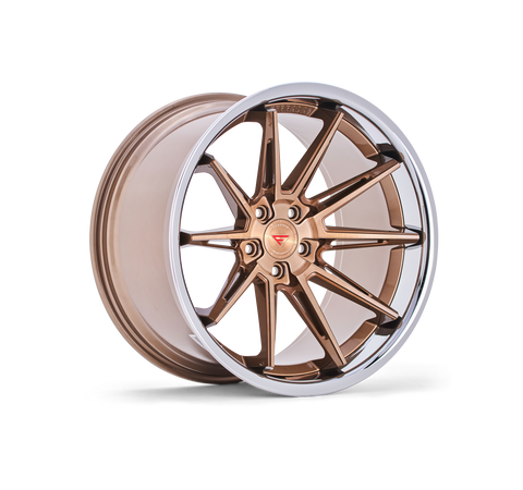 Brushed Cobre / Chrome Lip C.B. 66.56 / 5x112 / ET40