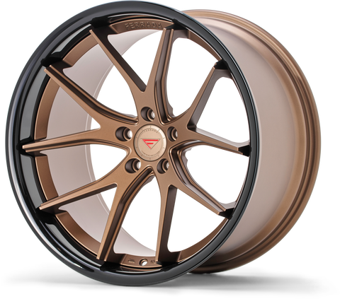 Matte Bronze / Gloss Black Lip. C.B 66.56 / 5x112 / ET25
