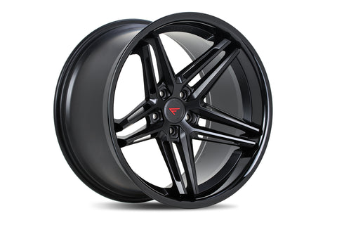 Matte Black / Gloss Black Lip C.B 71.6 / 5x115 / ET20