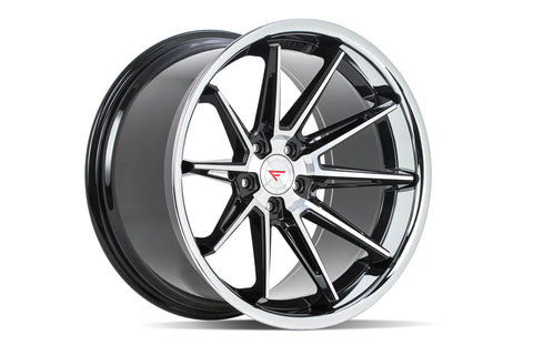 Machine Black / Chrome Lip C.B 66.56 / 5x112 / ET35