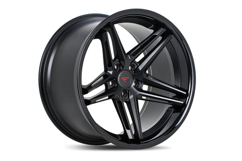 Matte Black / Gloss Black Lip C.B 66.56 / 5x112 / ET20