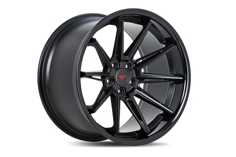 Matte Black / Gloss Black Lip C.B. 66.56 / 5x112 / ET30